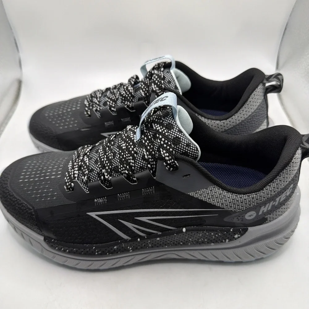 Hi-Tec Catalina II‎ Women's Trail Running Shoes Black Gray Athletic Sneakers-8